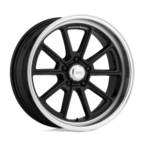 American Racing Vintage – VN510 DRAFT – Black – 18″x10″ 0mm – Summer Wheels – VN51081034300